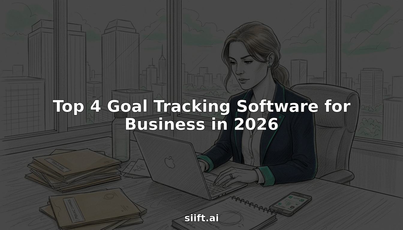 Top 4 Goal Tracking Software for Business in 2026